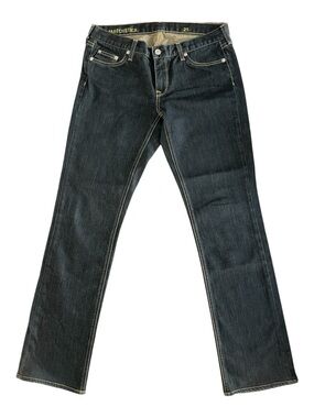 Matchstick Women’s Straight Leg Jeans - Dark Indigo